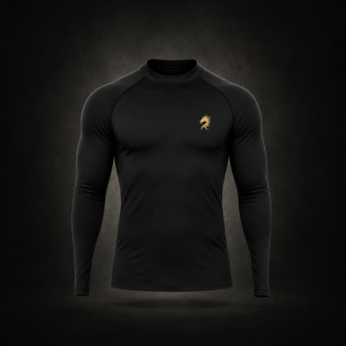 teste 2 Camiseta Compressão Manga Longa · Preta